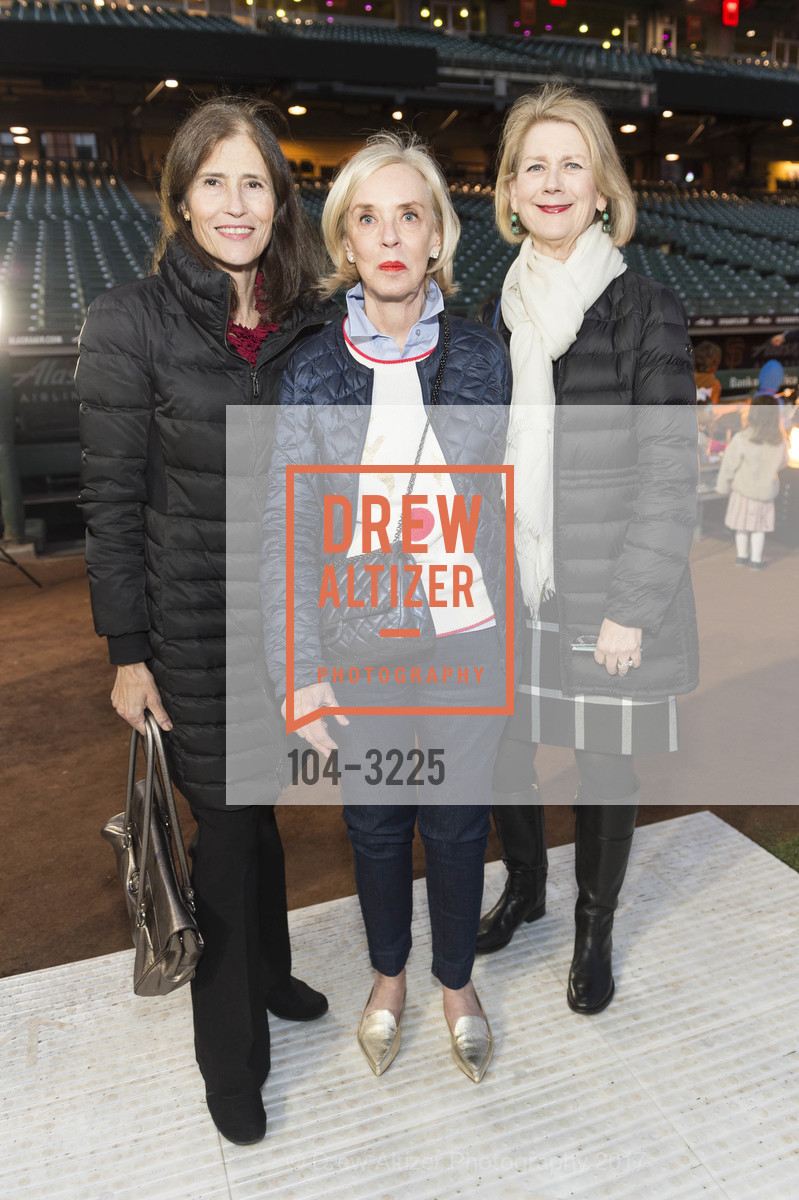 Rada Brooks, Peggy Newton, Kate Cuffino, Holiday Heroes 2017, AT&T Park. 24 Willie Mays Plaza, San Francisco, CA, December 5th, 2017, Photo #104-3225 Rada Brooks, Peggy Newton, Kate Cuffino, Photo #104-3225