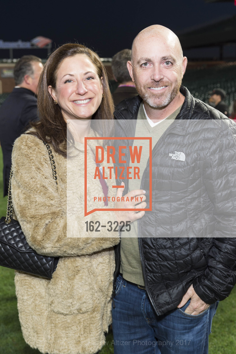Victoria Dade, Rick Dade, Holiday Heroes 2017, AT&T Park. 24 Willie Mays Plaza, San Francisco, CA, December 5th, 2017, Photo #162-3225 Victoria Dade, Rick Dade, Photo #162-3225