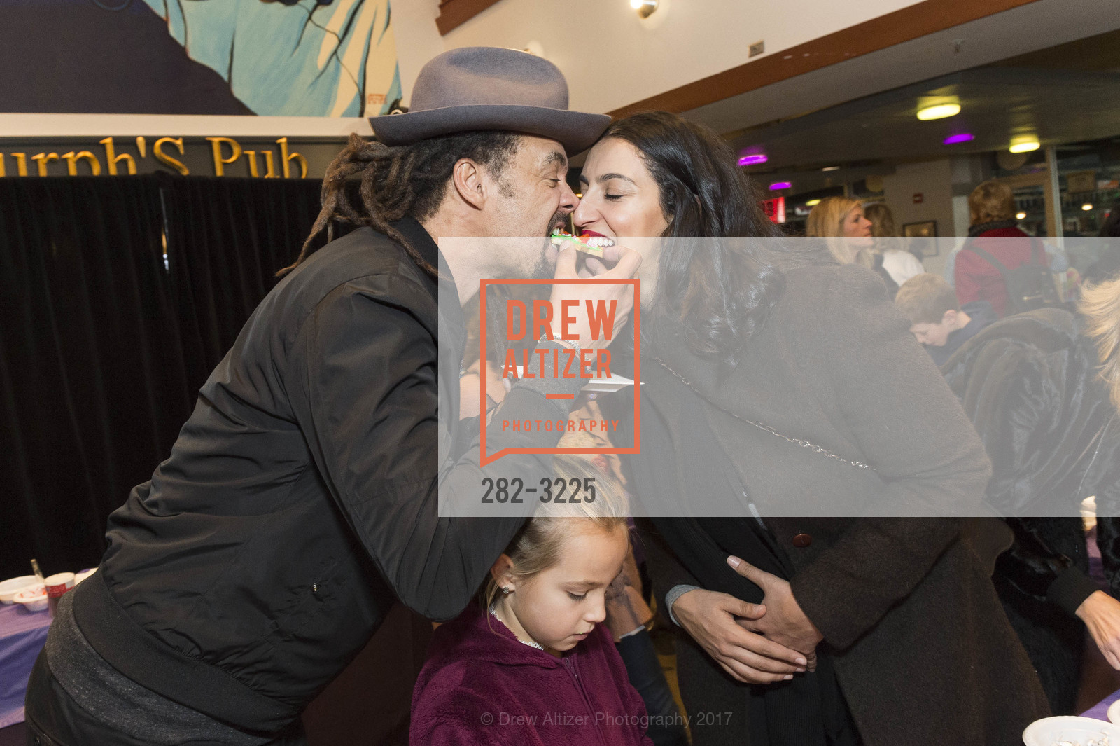 Michael Franti, Sara Agah Franti, Holiday Heroes 2017, AT&T Park. 24 Willie Mays Plaza, San Francisco, CA, December 5th, 2017, Photo #282-3225 Michael Franti, Sara Agah Franti, Photo #282-3225