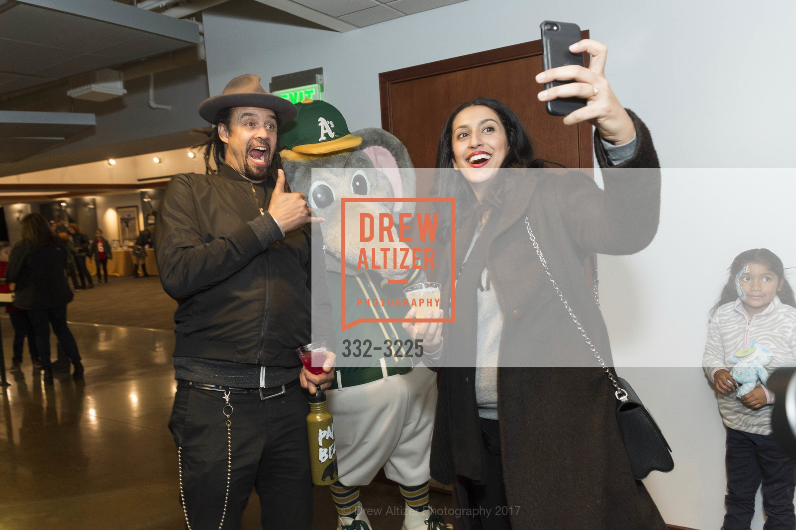 Michael Franti, Sara Agah Franti, Holiday Heroes 2017, AT&T Park. 24 Willie Mays Plaza, San Francisco, CA, December 5th, 2017, Photo #332-3225 Michael Franti, Sara Agah Franti, Photo #332-3225