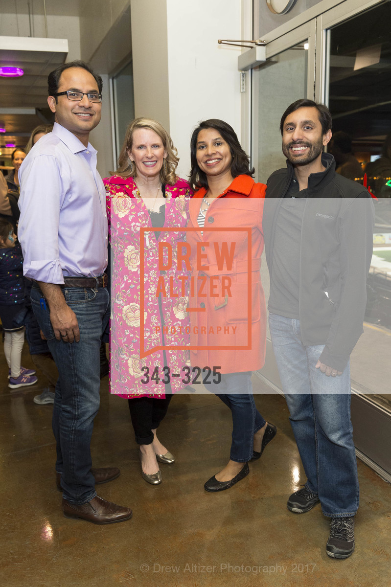 Mainul Mondal, Marie Hurabiell, Thmida Nazreen, Sagar Mittal, Holiday Heroes 2017, AT&T Park. 24 Willie Mays Plaza, San Francisco, CA, December 5th, 2017, Photo #343-3225 Mainul Mondal, Marie Hurabiell, Thmida Nazreen, Sagar Mittal, Photo #343-3225