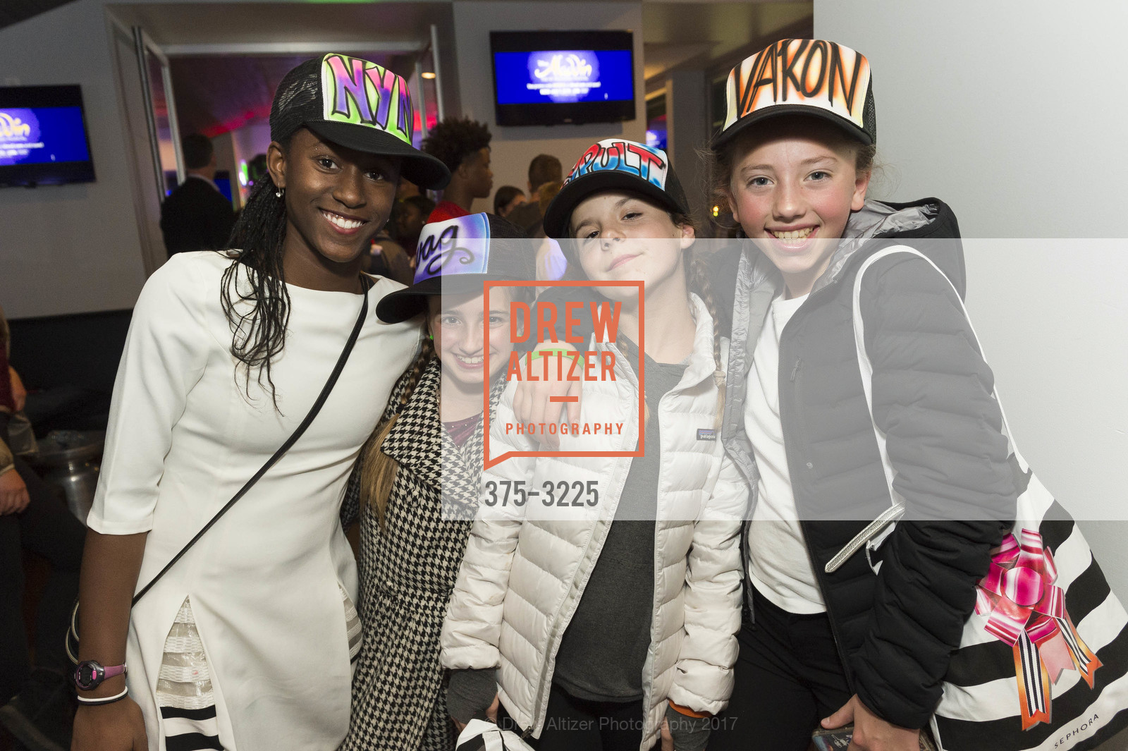Niyah Spivey, Sypult, Lily Varon, Holiday Heroes 2017, AT&T Park. 24 Willie Mays Plaza, San Francisco, CA, December 5th, 2017, Photo #375-3225 Niyah Spivey, Sypult, Lily Varon, Photo #375-3225