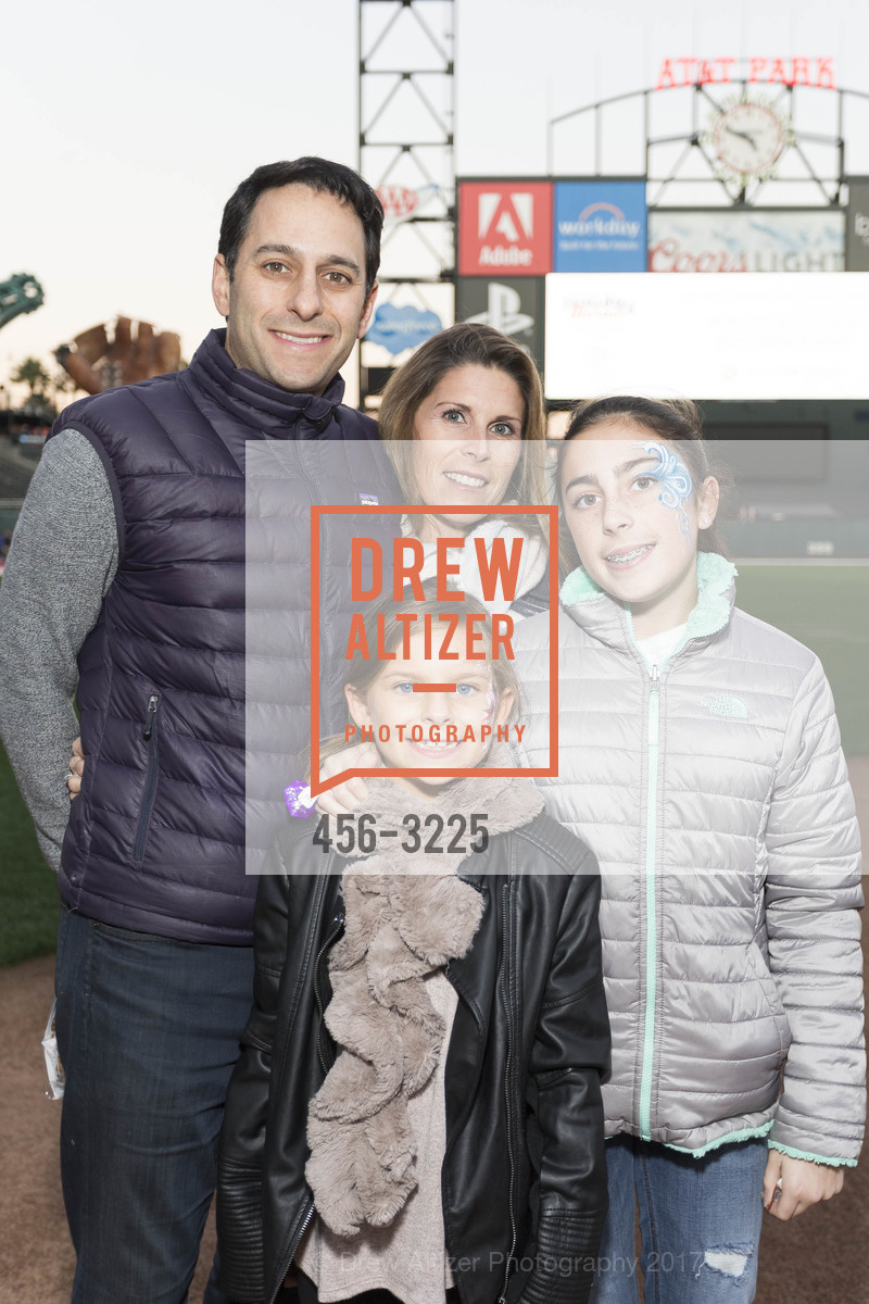 Dan Kimball, Candace Kimball, Riley Kimball, Siena Kimball, Holiday Heroes 2017, AT&T Park. 24 Willie Mays Plaza, San Francisco, CA, December 5th, 2017, Photo #456-3225 Dan Kimball, Candace Kimball, Riley Kimball, Siena Kimball, Photo #456-3225