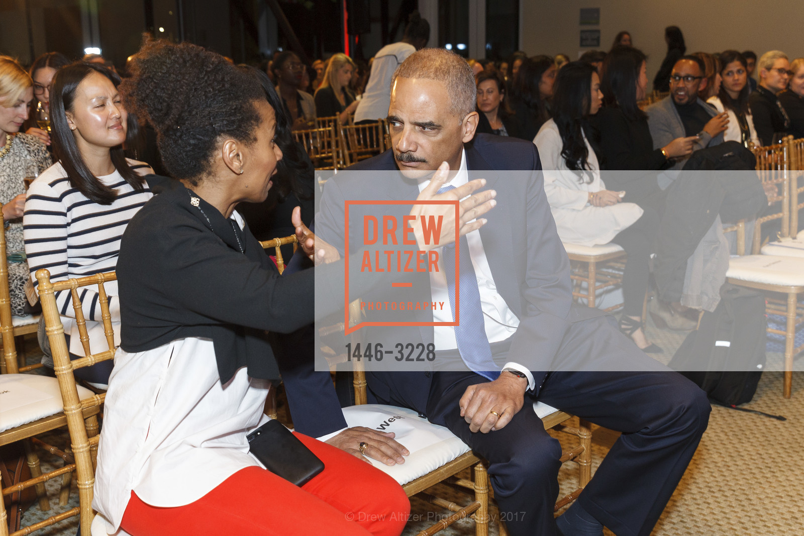 Atmosphere, Phenomenal Woman Conversation & Benefit Reception, Futures Without Violence. 100 Montgomery St, December 5th, 2017, Photo #1446-3228 Atmosphere, Photo #1446-3228