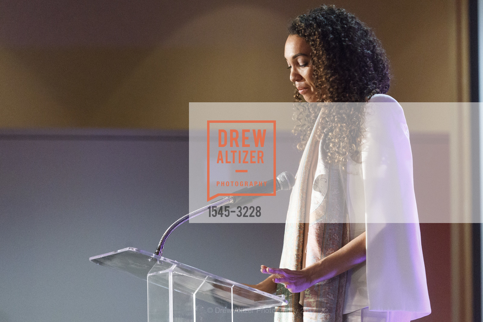 Gina Clayton, Phenomenal Woman Conversation & Benefit Reception, Futures Without Violence. 100 Montgomery St, December 5th, 2017, Photo #1545-3228 Gina Clayton, Photo #1545-3228