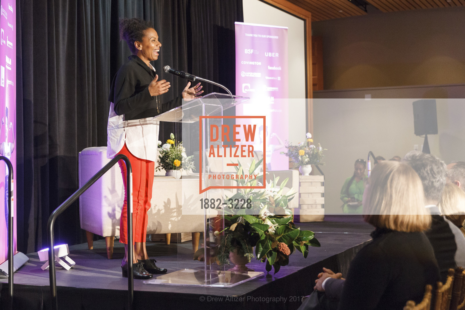 Maxine Williams, Phenomenal Woman Conversation & Benefit Reception, Futures Without Violence. 100 Montgomery St, December 5th, 2017, Photo #1882-3228 Maxine Williams, Photo #1882-3228