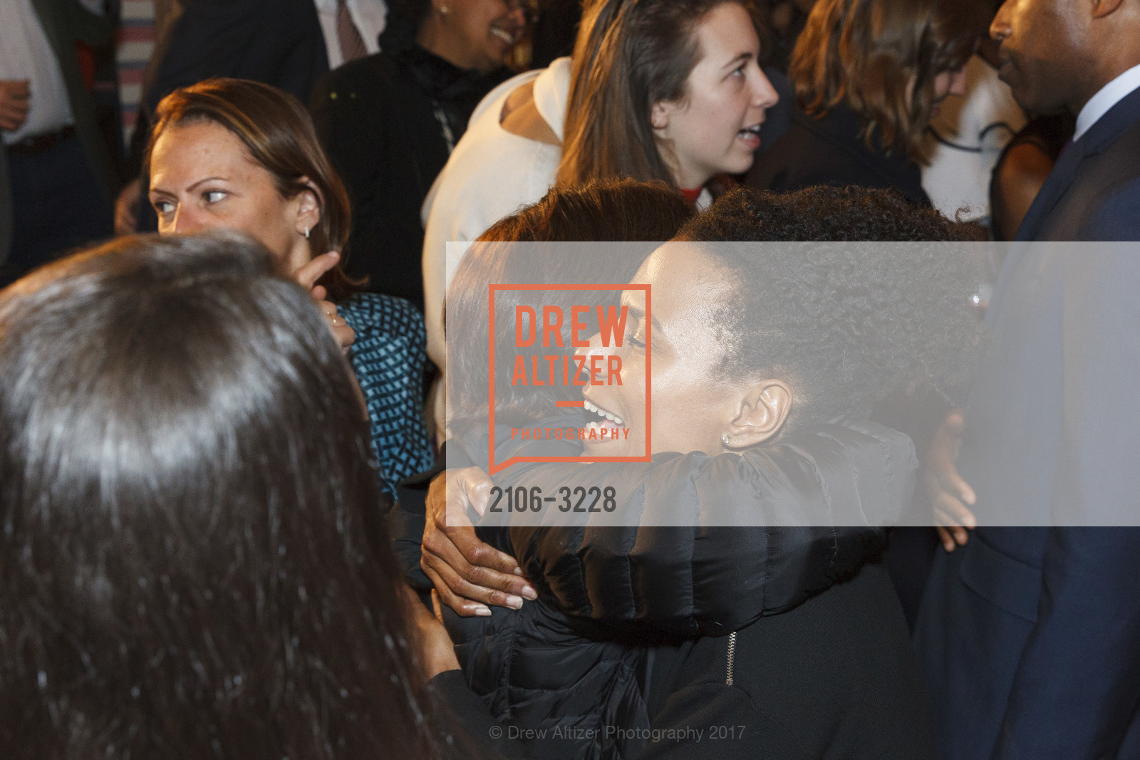 Atmosphere, Phenomenal Woman Conversation & Benefit Reception, Futures Without Violence. 100 Montgomery St, December 5th, 2017, Photo #2106-3228 Atmosphere, Photo #2106-3228