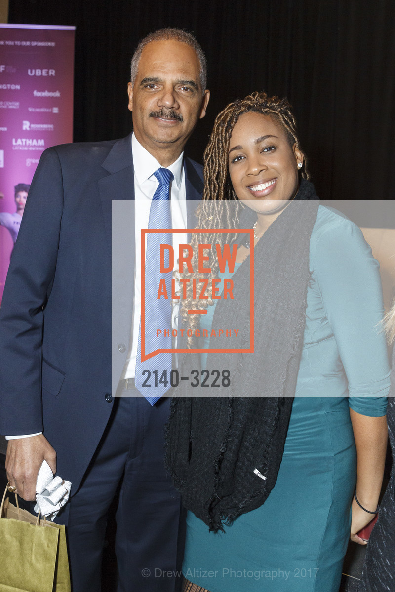 Eric Holder, Phenomenal Woman Conversation & Benefit Reception, Futures Without Violence. 100 Montgomery St, December 5th, 2017, Photo #2140-3228 Eric Holder, Photo #2140-3228