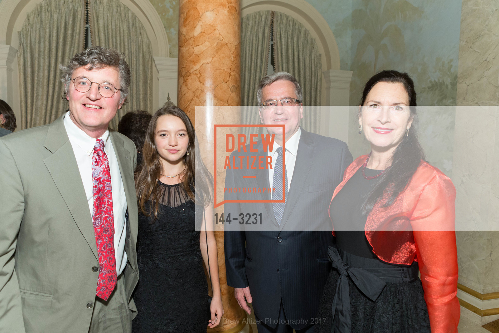 Christopher Kerosky, Lucia Kerosky, Bronislaw Komorowski, Mary Kay Stupland, Photo #144-3231