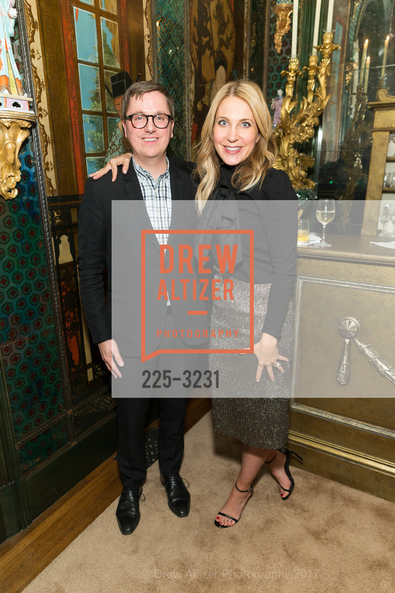 Tom DeCaigny, Karin Johnston, Protocol Office Christmas Party Hosted by Gordon and Ann Getty, Private Residence, December 5th, 2017, Photo #225-3231 Tom DeCaigny, Karin Johnston, Photo #225-3231