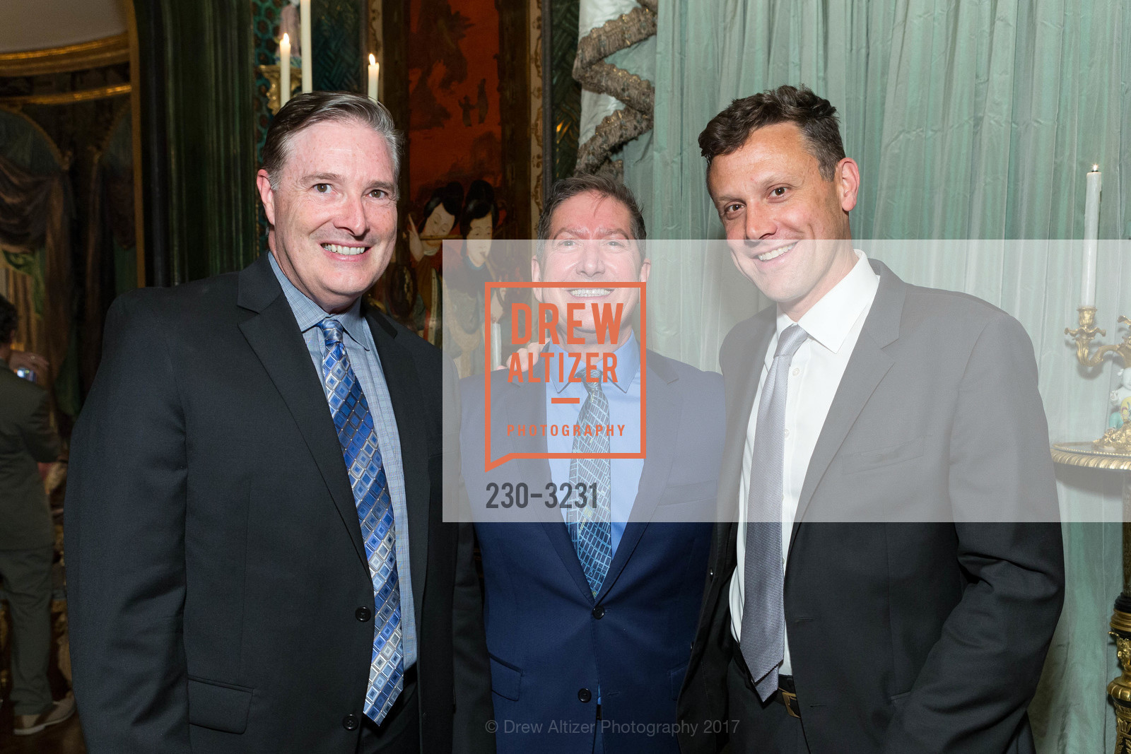 David Jones, Joe D'Alessandro, Protocol Office Christmas Party Hosted by Gordon and Ann Getty, Private Residence, December 5th, 2017, Photo #230-3231 David Jones, Joe D'Alessandro, Photo #230-3231