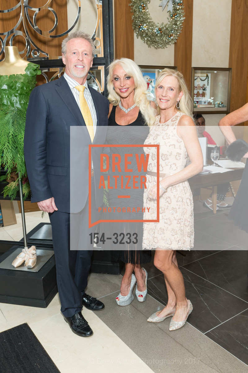 Peter Hernandez, Daru Kawalkowski, Diane Adams, SF Ballet's Opening Night Gala Launch Party at Shreve & Co., Shreve & Co. 150 Post St, December 7th, 2017, Photo #154-3233 Peter Hernandez, Daru Kawalkowski, Diane Adams, Photo #154-3233