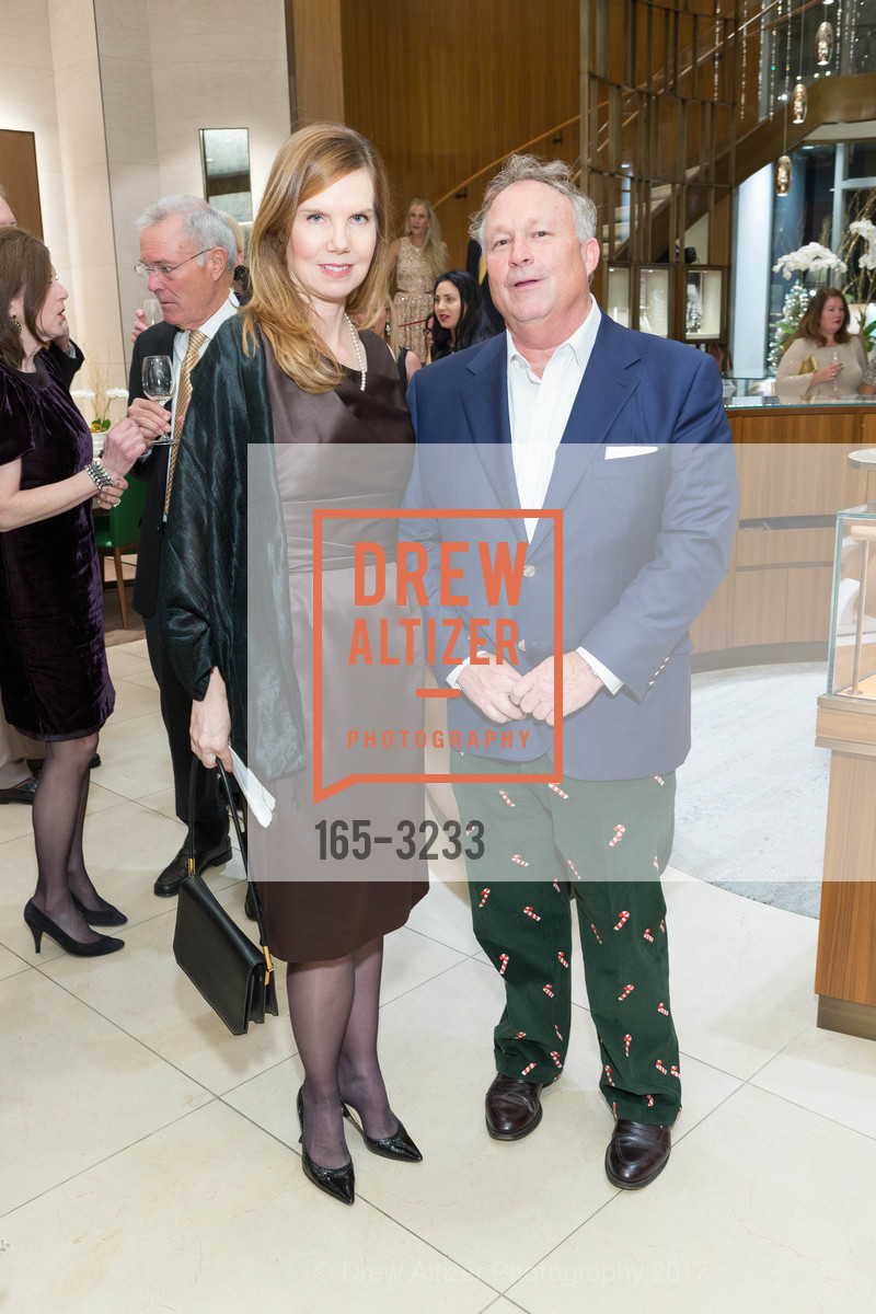 Brenda Leff, MIles Woodlief, SF Ballet's Opening Night Gala Launch Party at Shreve & Co., Shreve & Co. 150 Post St, December 7th, 2017, Photo #165-3233 Brenda Leff, MIles Woodlief, Photo #165-3233