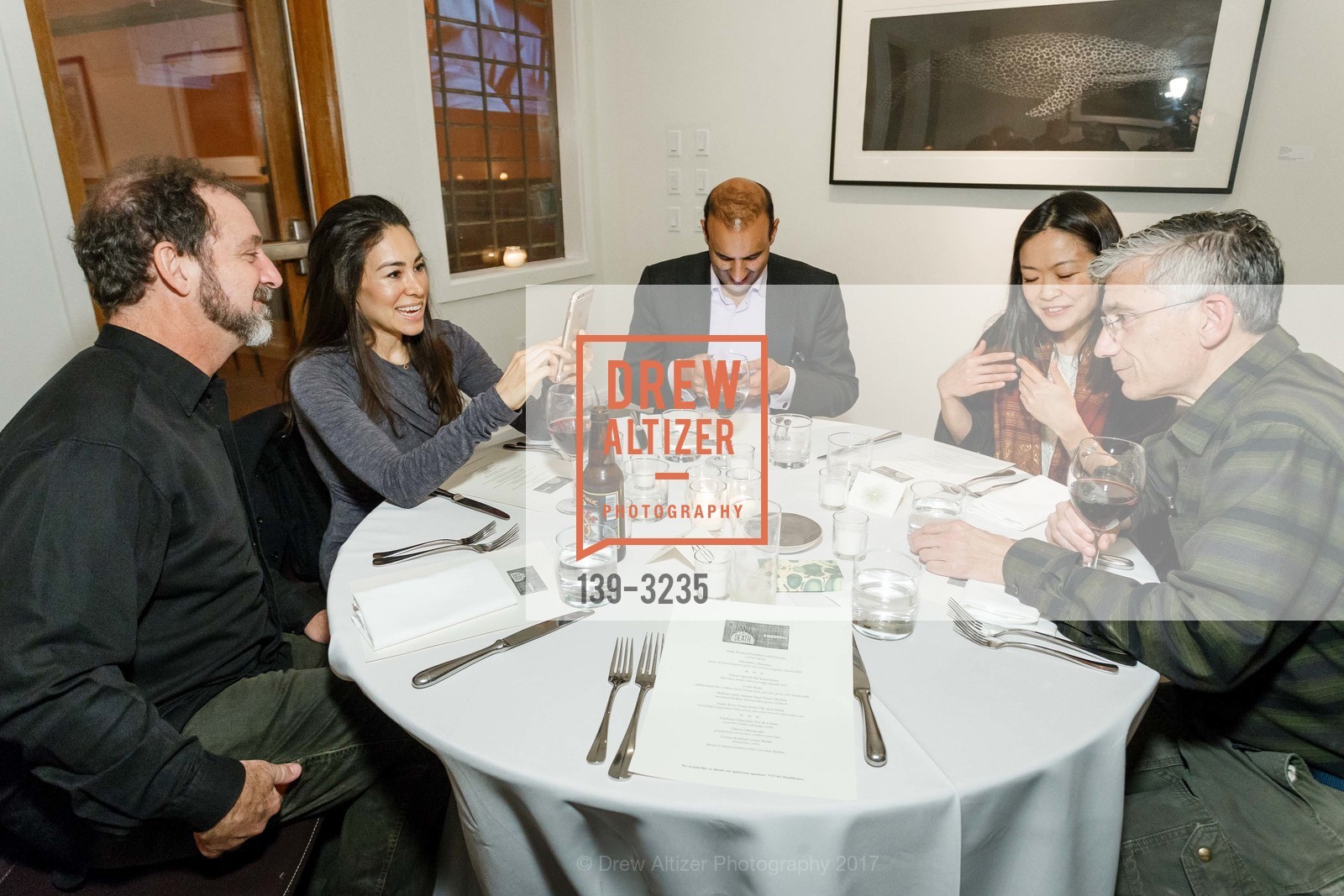 End Well Symposium Welcome Dinner, Foreign Cinema. 2534 Mission Street, December 6th, 2017, Photo #139-3235 Photo #139-3235