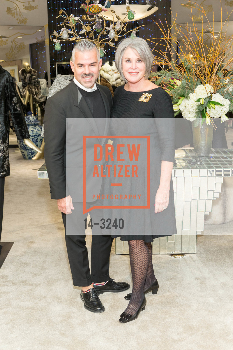 Ron Barajas, Susan Paganini, Saks Fifth Avenue Private Shopping Event, Saks 5th Avenue. 384 Post Street, December 6th, 2017, Photo #14-3240 Ron Barajas, Susan Paganini, Photo #14-3240