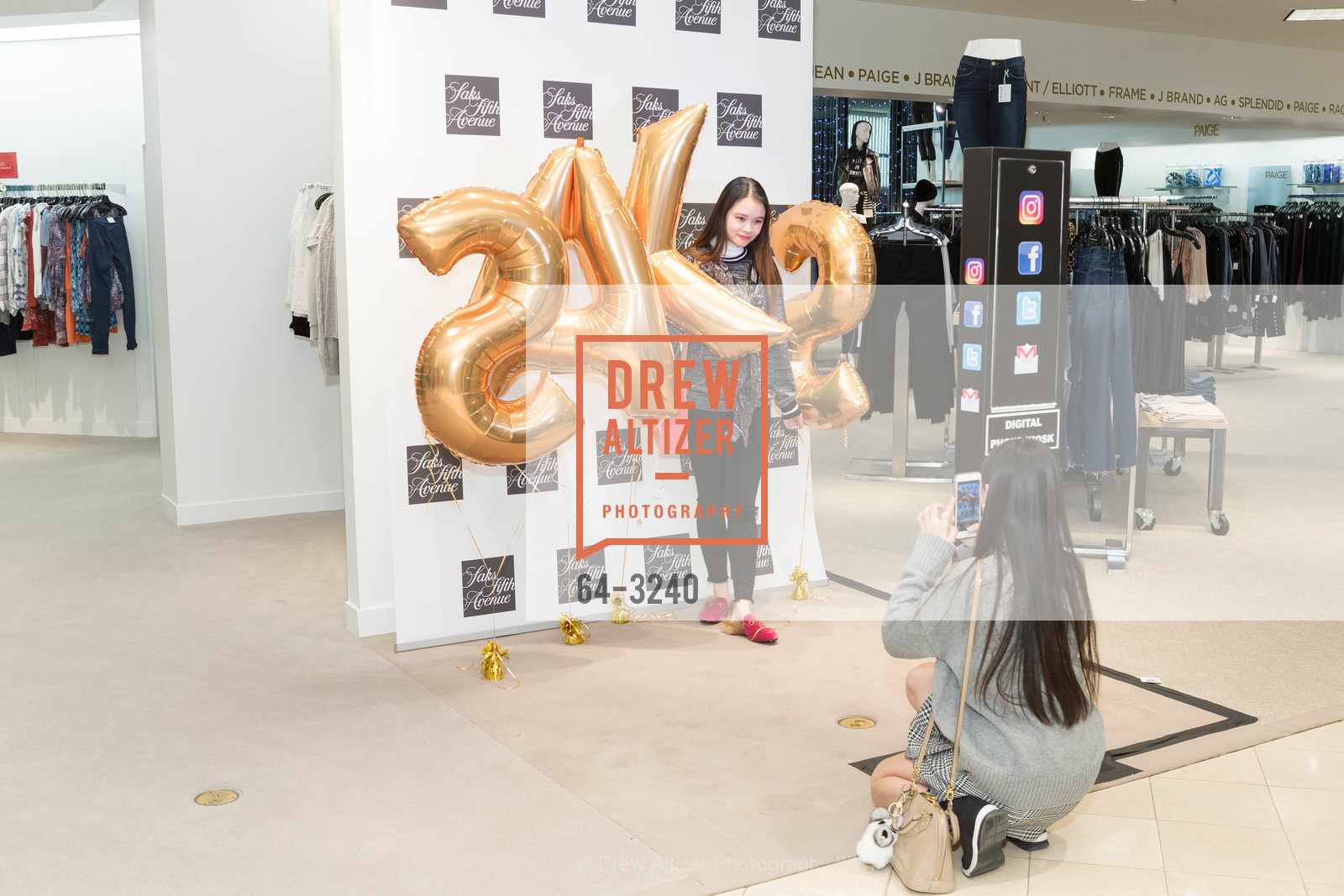 Atmosphere, Saks Fifth Avenue Private Shopping Event, Saks 5th Avenue. 384 Post Street, December 6th, 2017, Photo #64-3240 Atmosphere, Photo #64-3240