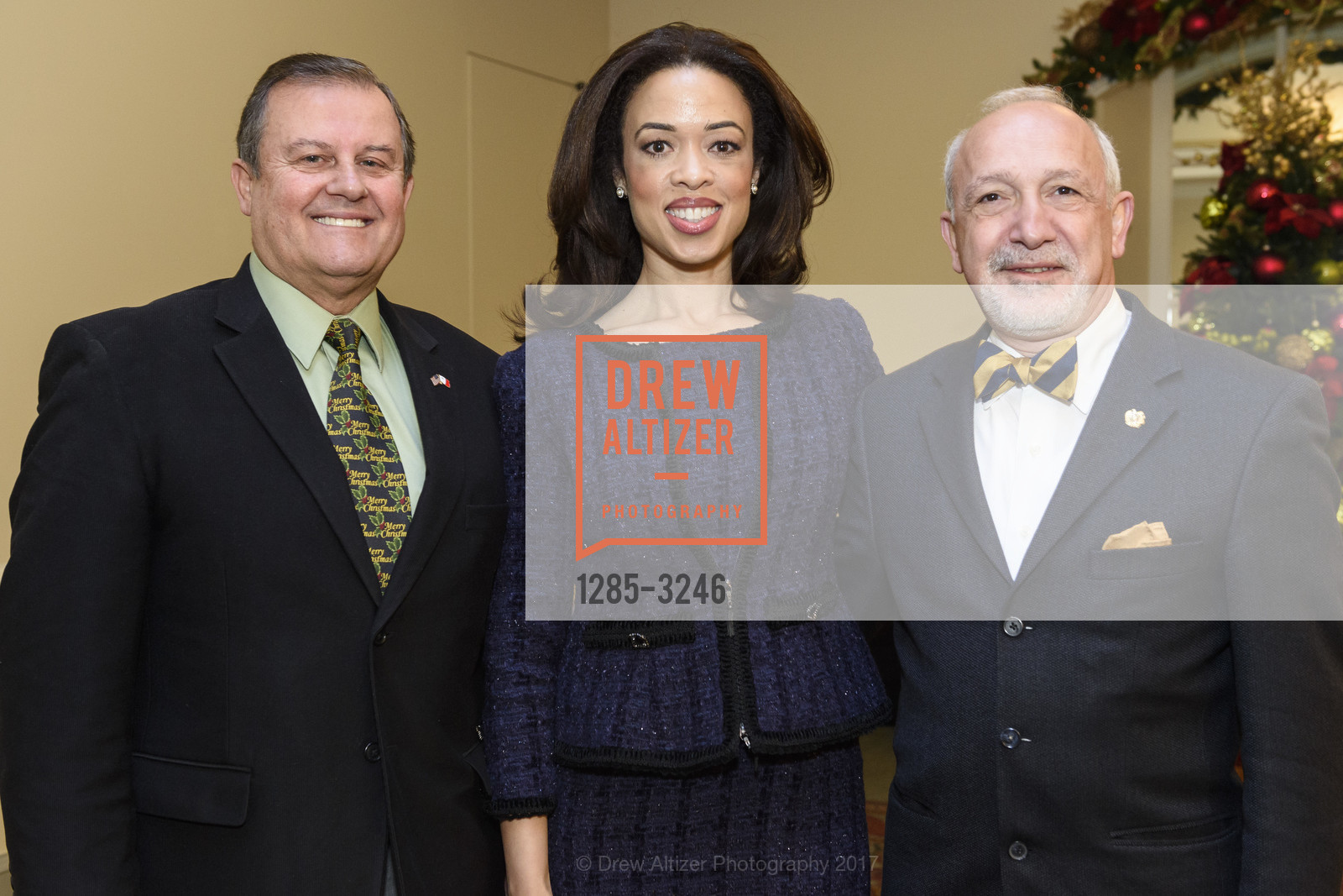 Louis Vella, Deanna Tryon, Berj Apkarian, Silicon Valley Office of Protocol Training Symposium, Filoli. 86 Canada Road, December 11th, 2017, Photo #1285-3246 Louis Vella, Deanna Tryon, Berj Apkarian, Photo #1285-3246