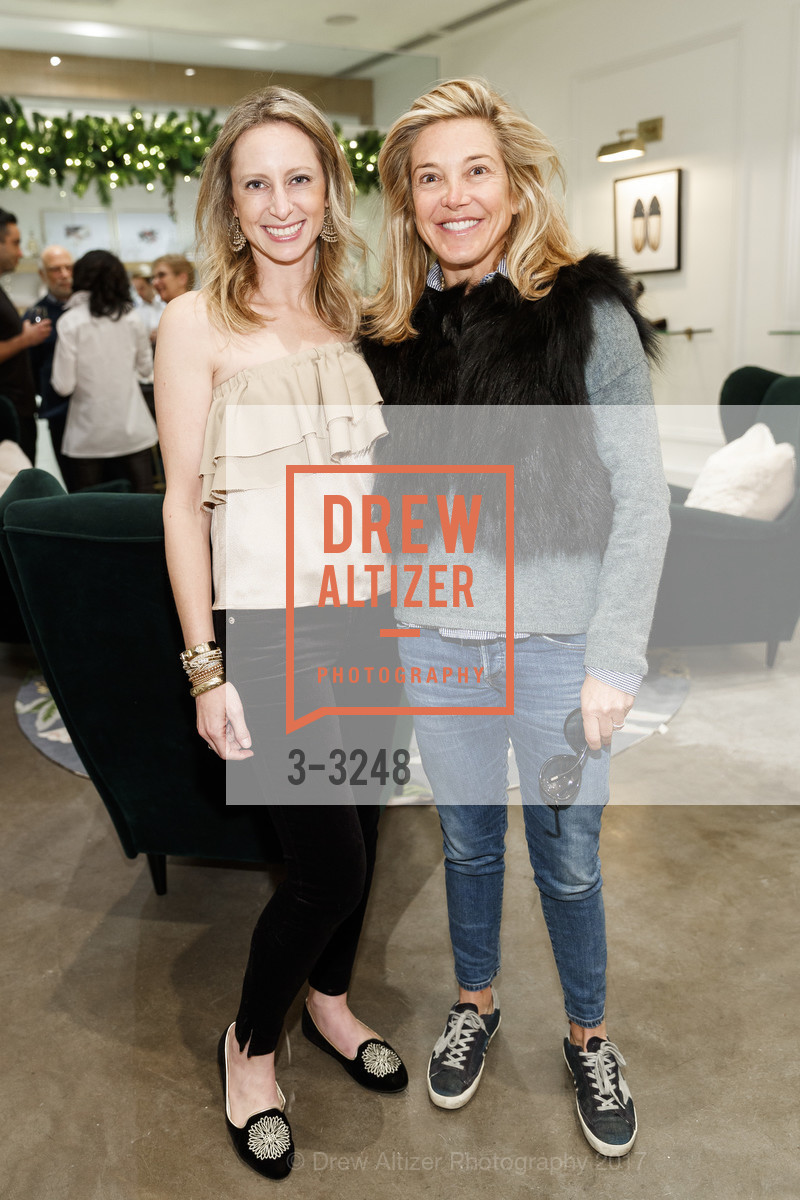 Marisa Sharkey, Kathryn Lasater, Birdies Slipper Co Store Opening, Birdies. 1934 Union Street, SF, December 7th, 2017, Photo #3-3248 Marisa Sharkey, Kathryn Lasater, Photo #3-3248