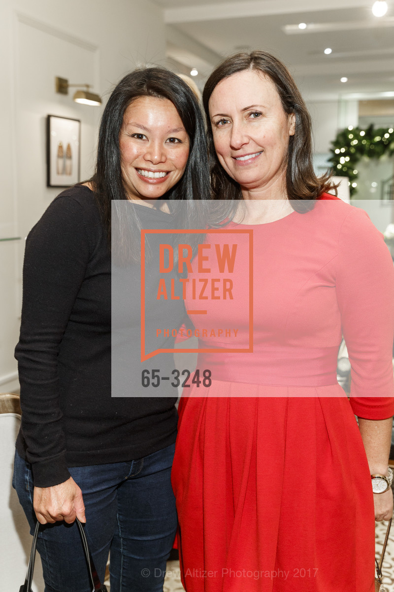 Ming Chow, Jojo Wallace, Birdies Slipper Co Store Opening, Birdies. 1934 Union Street, SF, December 7th, 2017, Photo #65-3248 Ming Chow, Jojo Wallace, Photo #65-3248