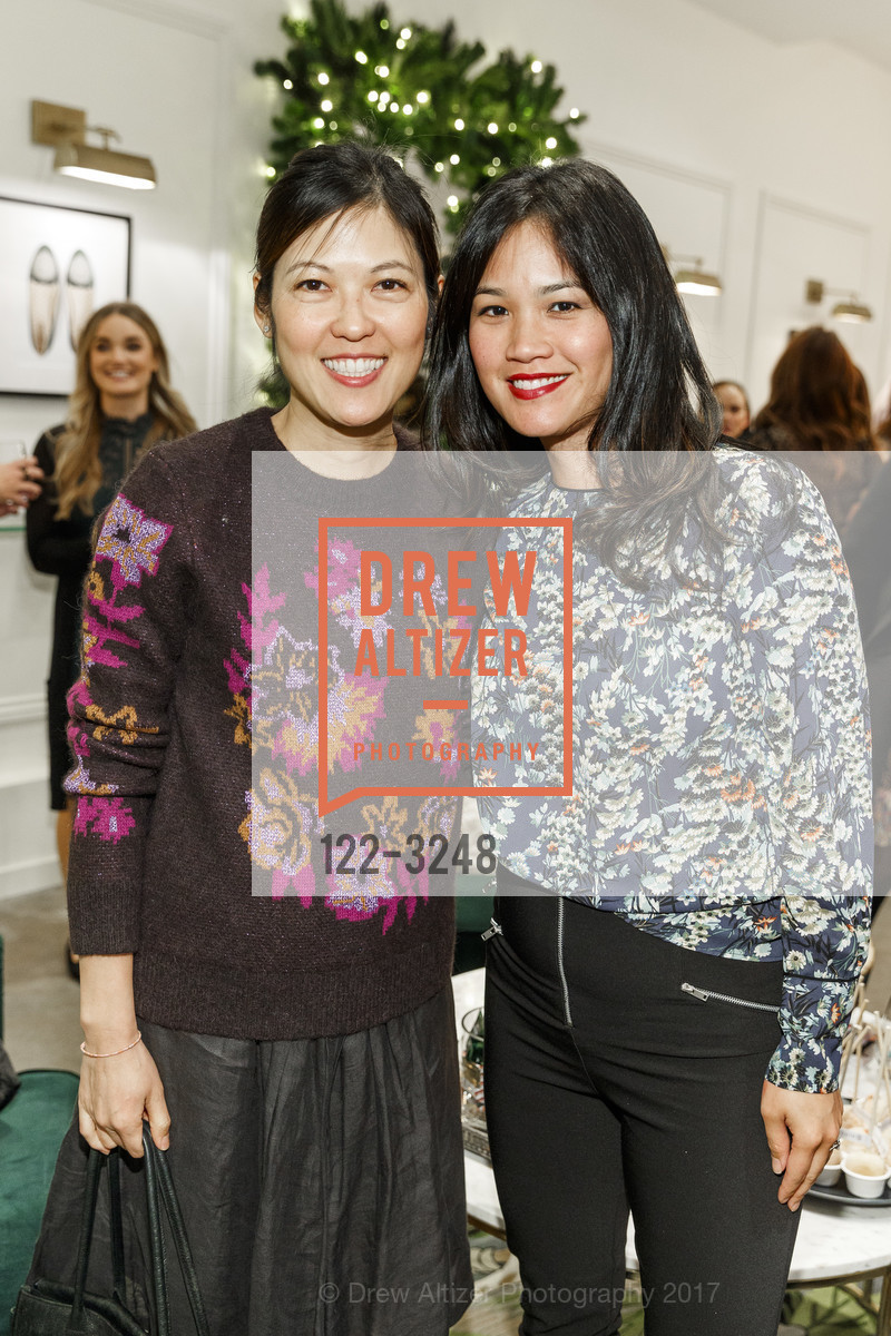Jenny Eu, Patama Gur, Birdies Slipper Co Store Opening, Birdies. 1934 Union Street, SF, December 7th, 2017, Photo #122-3248 Jenny Eu, Patama Gur, Photo #122-3248