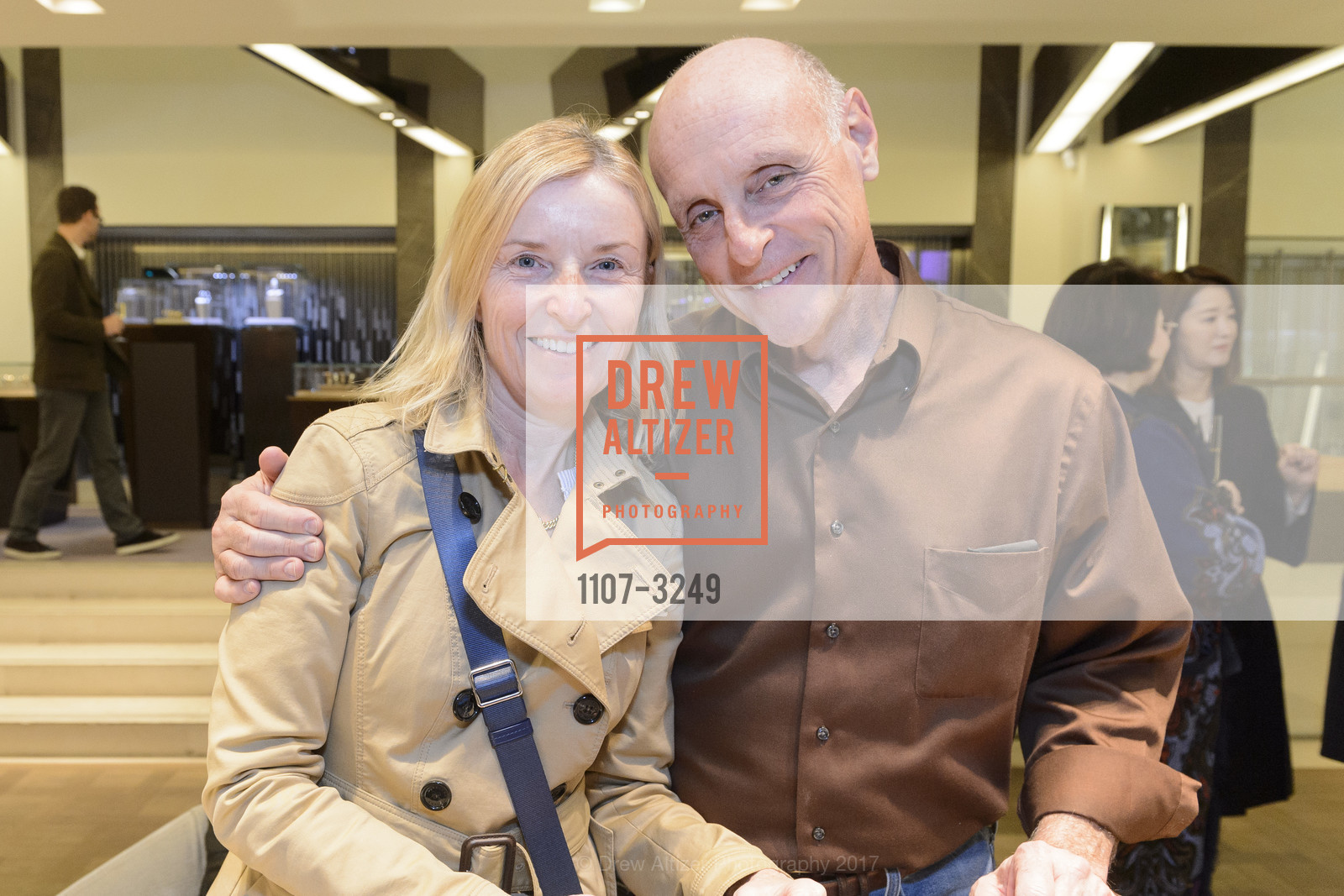 Barbara Goodyear, Stephen Rosenfield, Bulgari Holiday Cocktail Party with Festival Napa Valley, Bulgari. 200 Stockton St, December 7th, 2017, Photo #1107-3249 Barbara Goodyear, Stephen Rosenfield, Photo #1107-3249