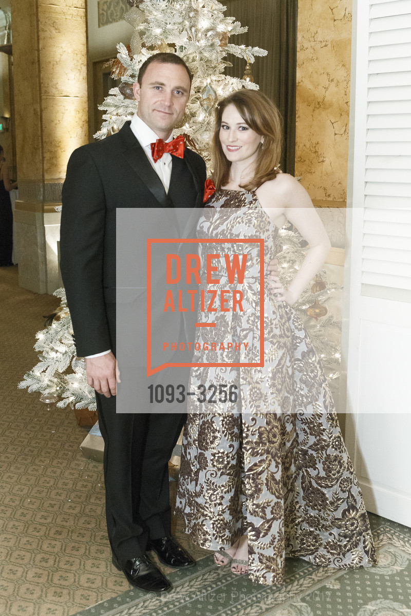 Quinn Fitzgerald, Kathleen Plant, Spinsters of San Francisco Holiday Ball 2017, The Metropolitan Club. 640 Sutter St, San Francisco, CA 94102, December 9th, 2017, Photo #1093-3256 Quinn Fitzgerald, Kathleen Plant, Photo #1093-3256