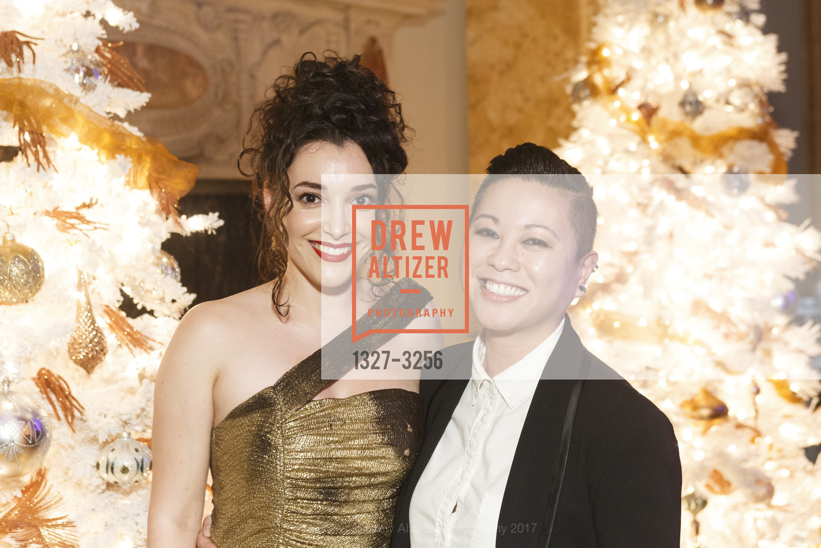 Cynthia Miranda, Katrina Etchon, Spinsters of San Francisco Holiday Ball 2017, The Metropolitan Club. 640 Sutter St, San Francisco, CA 94102, December 9th, 2017, Photo #1327-3256 Cynthia Miranda, Katrina Etchon, Photo #1327-3256