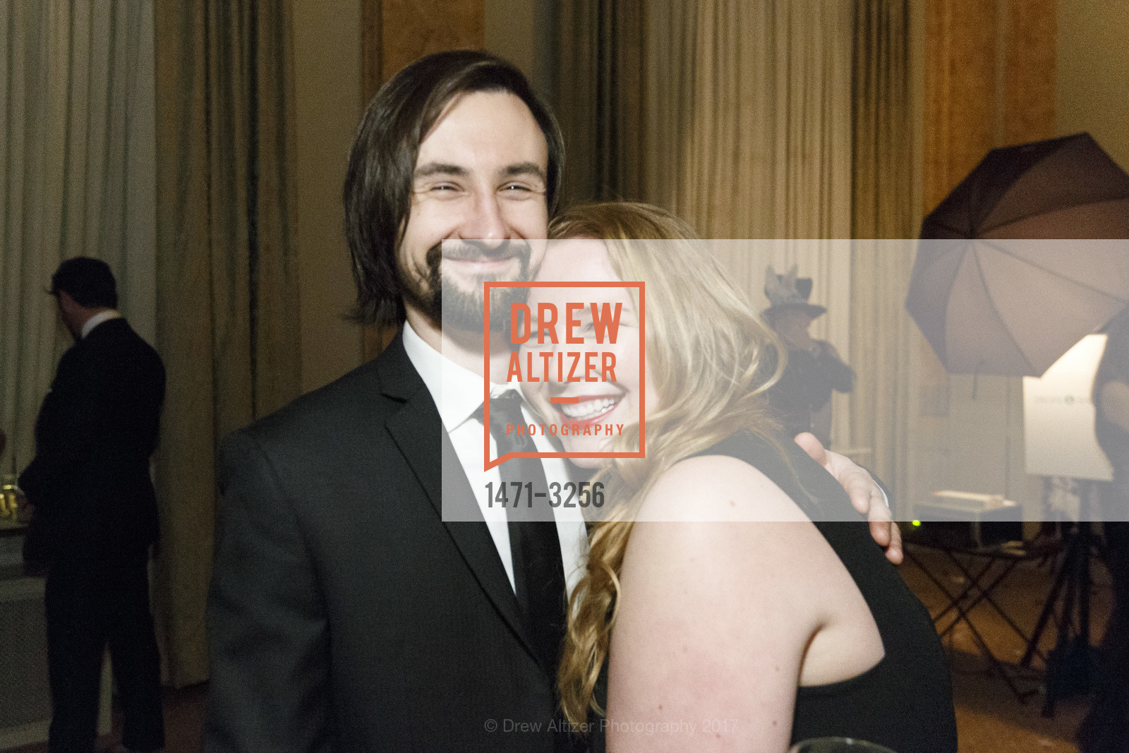 Chris Ondyak, Cyn Hauster, Spinsters of San Francisco Holiday Ball 2017, The Metropolitan Club. 640 Sutter St, San Francisco, CA 94102, December 9th, 2017, Photo #1471-3256 Chris Ondyak, Cyn Hauster, Photo #1471-3256