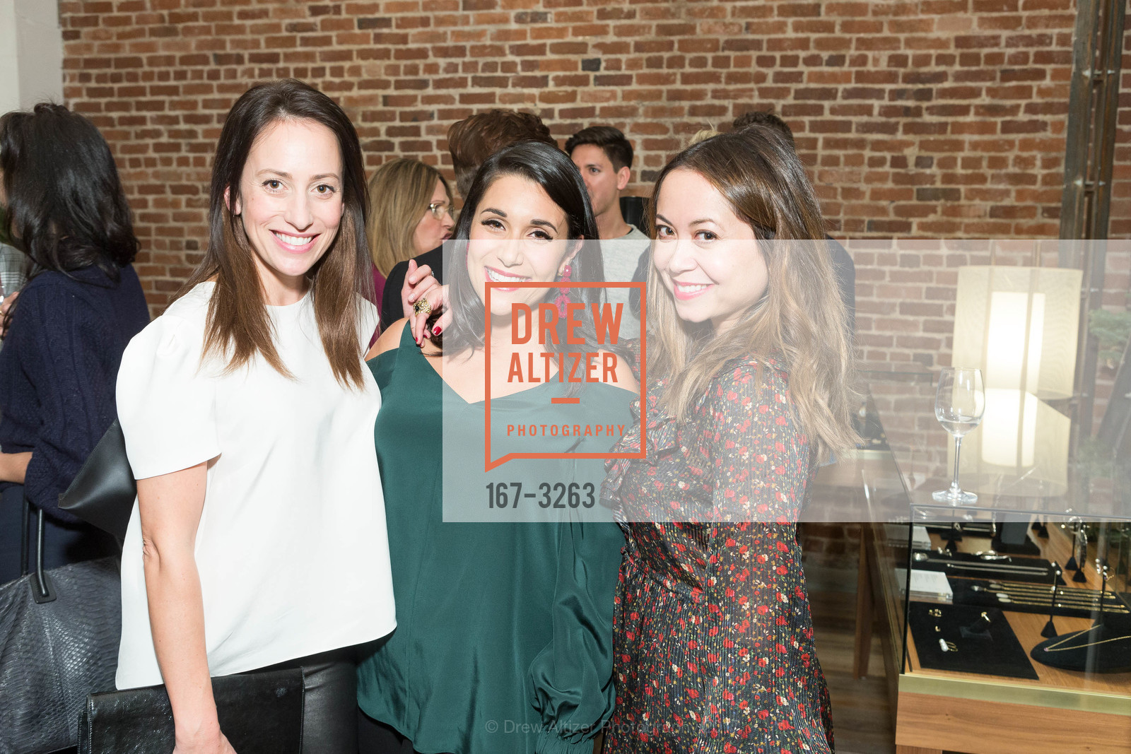 Courtney Kass, Mariana Wall, Azizah Rowen, Hero Shop Event with VERTLY, Hero Shop. 982 Post St, San Francisco, CA 94109, December 14th, 2017, Photo #167-3263 Courtney Kass, Mariana Wall, Azizah Rowen, Photo #167-3263