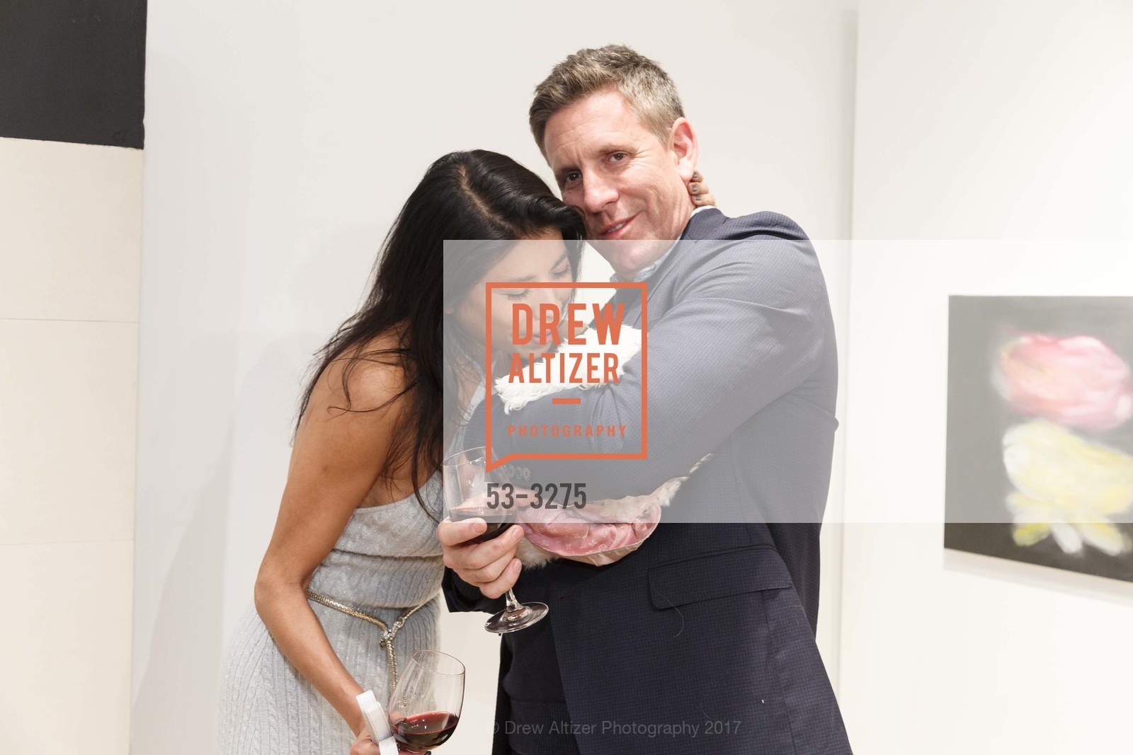 Christine Rios, Darryl Crawford, Attilio Codognato Exhibition Opening Reception, 361 Sutter St. 361 Sutter St, December 13th, 2017, Photo #53-3275 Christine Rios, Darryl Crawford, Photo #53-3275
