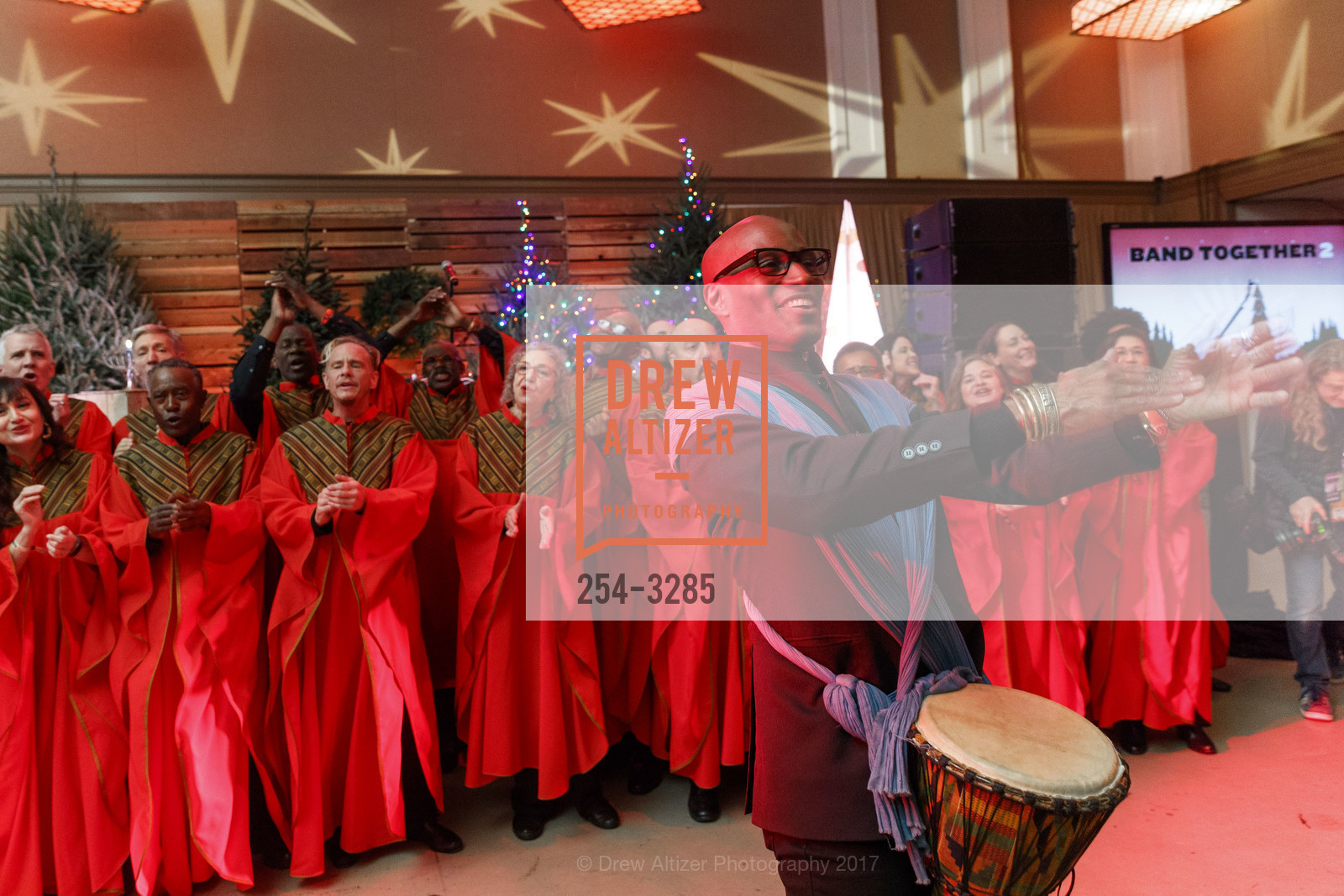 GLIDE Ensemble, Band Together Bay Area 2, Bill Graham Civic Auditorium. 99 Grove St, San Francisco, CA 94102, December 14th, 2017, Photo #254-3285 GLIDE Ensemble, Photo #254-3285