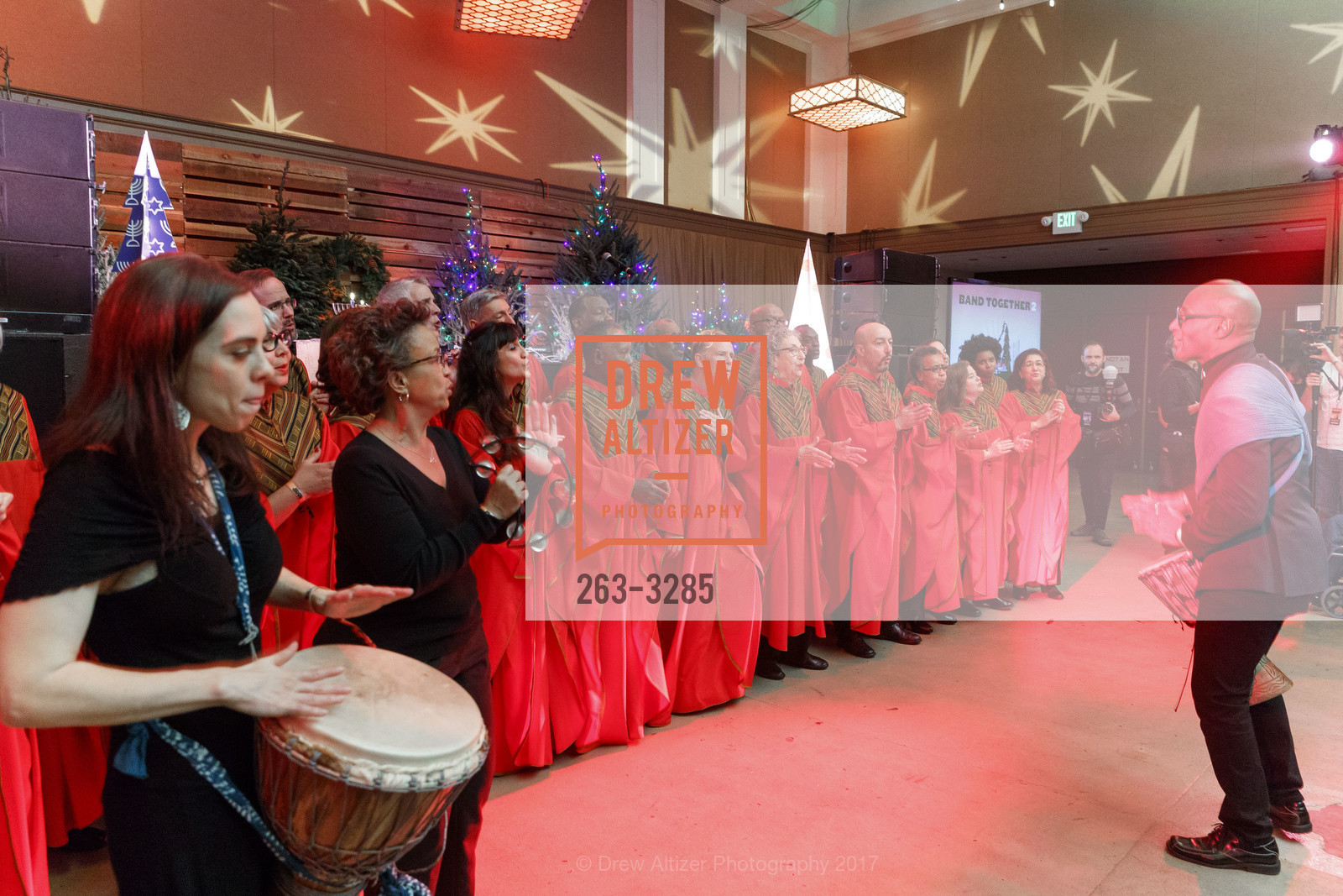 GLIDE Ensemble, Band Together Bay Area 2, Bill Graham Civic Auditorium. 99 Grove St, San Francisco, CA 94102, December 14th, 2017, Photo #263-3285 GLIDE Ensemble, Photo #263-3285
