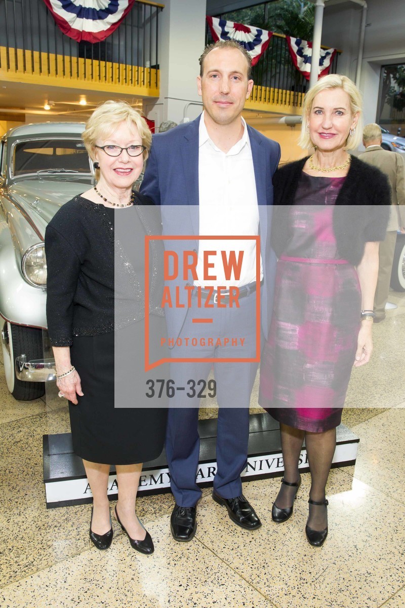 Joanne Rose, David Siebenlist, Katherine Lawrence, Gucci & Vogue Dinner, Academy of Art University. Academy of Art University , . 1849 Washington Street, October 1st, 2015, Photo #376-329 Joanne Rose, David Siebenlist, Katherine Lawrence, Photo #376-329