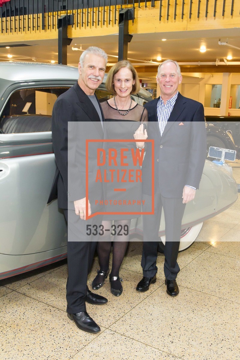 Peter Mondavi, Katie Mondavi, Bob Higgins, Gucci & Vogue Dinner, Academy of Art University. Academy of Art University , . 1849 Washington Street, October 1st, 2015, Photo #533-329 Peter Mondavi, Katie Mondavi, Bob Higgins, Photo #533-329