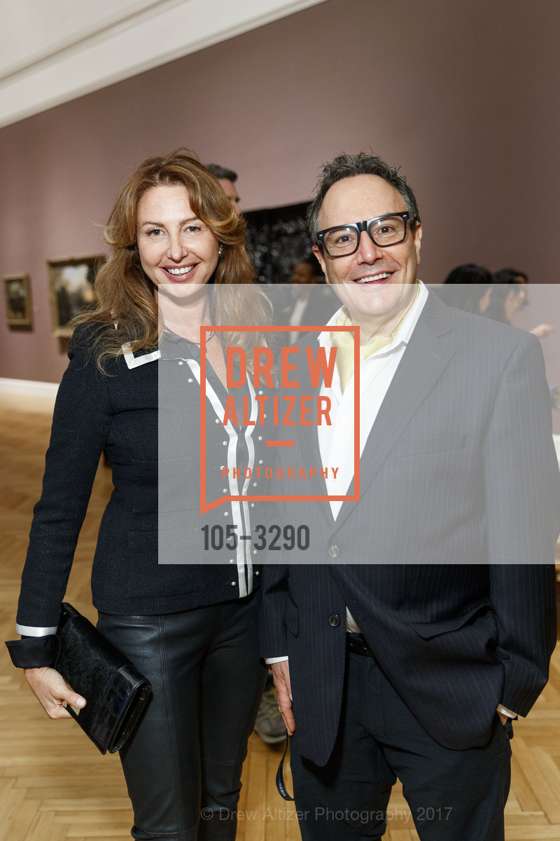 Alona Kagan, Peter Hershberg, Vertighost Film Screening and Reception with Lynn Hershman Leeson, Legion of Honor, December 15th, 2017, Photo #105-3290 Alona Kagan, Peter Hershberg, Photo #105-3290