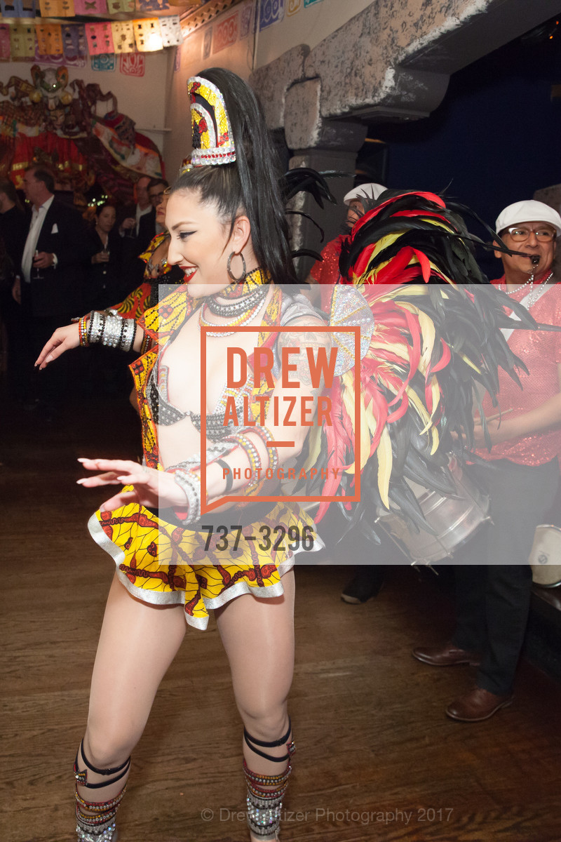 Performance, Mayor Willie L. Brown Jr. & Victor Makras Holiday Party 2017, Pena Pachamama. 1630 Powell St. S F, December 22nd, 2017, Photo #737-3296 Performance, Photo #737-3296