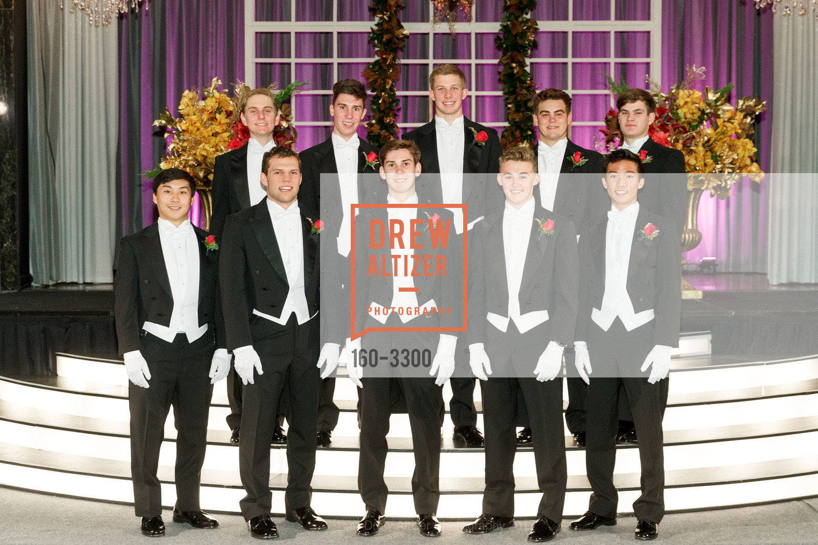 Brendan Lew, Henry Heckmann, Nick Pacult, Bing Mitchell, Jimmy Ricksen, Adam Low, Christian Turner, Sam Waters, Sebastian Huang, UCSF Benioff Children's Hospital Oakland Winter Ball 2017, St. Francis Hotel, Grand Ballroom. 335 Powell Street, December 22nd, 2017, Photo #160-3300 Brendan Lew, Henry Heckmann, Nick Pacult, Bing Mitchell, Jimmy Ricksen, Adam Low, Christian Turner, Sam Waters, Sebastian Huang, Photo #160-3300