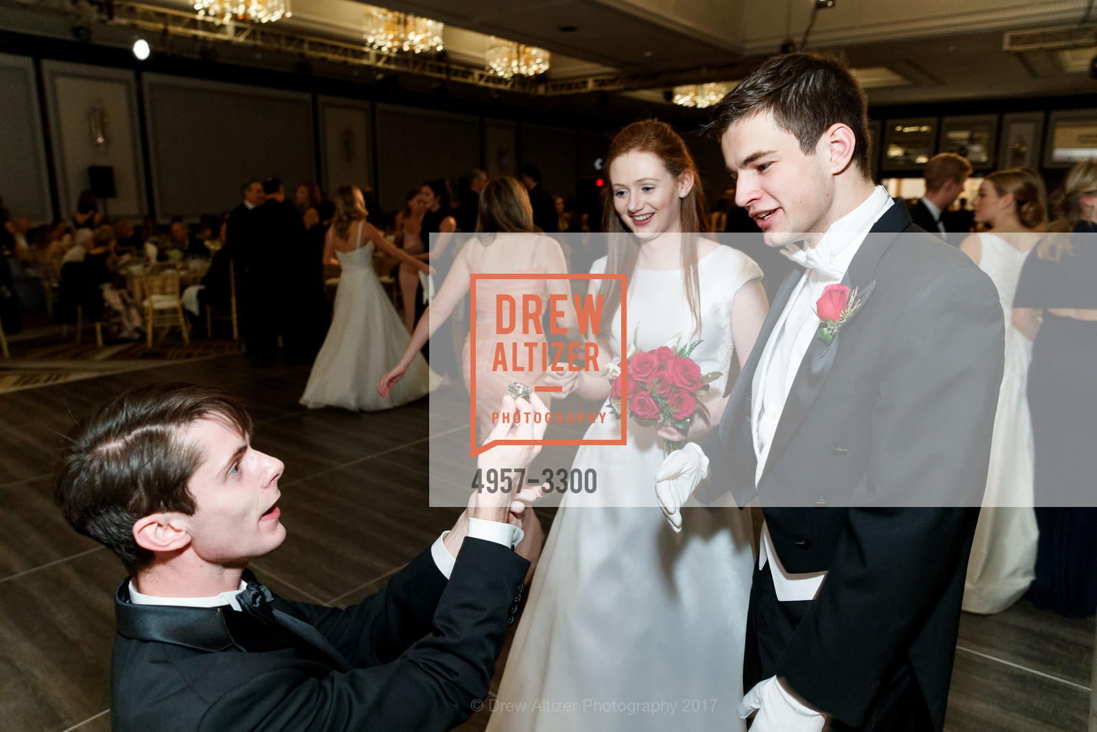 Max Canty Hilchey, Maxine Ernestine McCarty, Henry Lyon Shaw, UCSF Benioff Children's Hospital Oakland Winter Ball 2017, St. Francis Hotel, Grand Ballroom. 335 Powell Street, December 22nd, 2017, Photo #4957-3300 Max Canty Hilchey, Maxine Ernestine McCarty, Henry Lyon Shaw, Photo #4957-3300