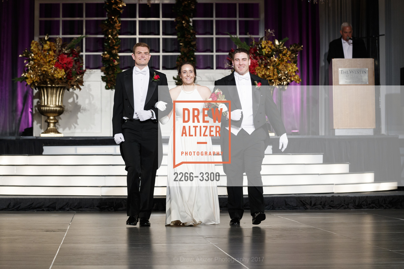 Gordon Emerich Faust, Sarah Elizabeth Abel, Harold Hunter Abel, UCSF Benioff Children's Hospital Oakland Winter Ball 2017, St. Francis Hotel, Grand Ballroom. 335 Powell Street, December 22nd, 2017, Photo #2266-3300 Gordon Emerich Faust, Sarah Elizabeth Abel, Harold Hunter Abel, Photo #2266-3300