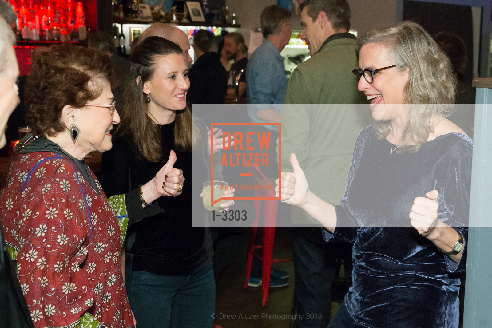 Ellie Fraenkel, Emily Lambert, PreFOG Bowling, Burger and Cocktail Extravaganza, Mission Bowling Club. 3176 17th Street, January 9th, 2018, Photo #1-3303 Ellie Fraenkel, Emily Lambert, Photo #1-3303
