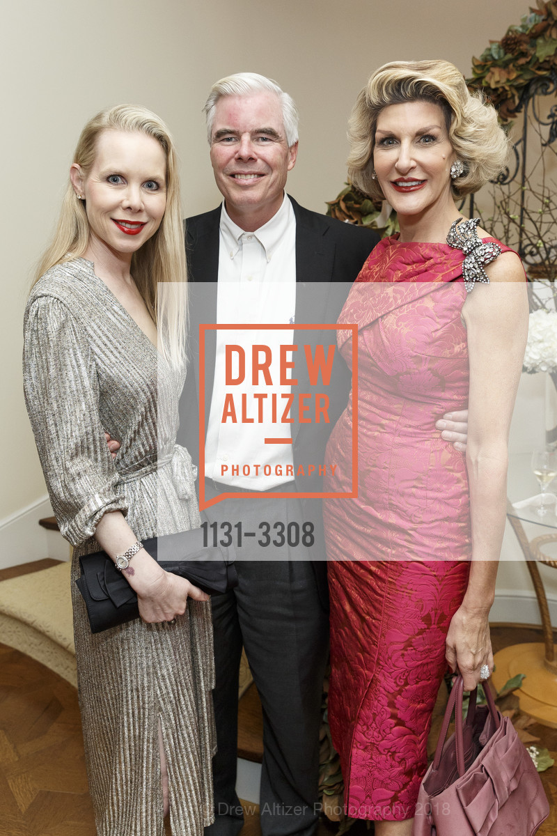 Shannon Cronan, Dan Cronan, Karen Caldwell, SF Ballet Gala Benefactor Party 2018, Private Res, January 9th, 2018, Photo #1131-3308 Shannon Cronan, Dan Cronan, Karen Caldwell, Photo #1131-3308