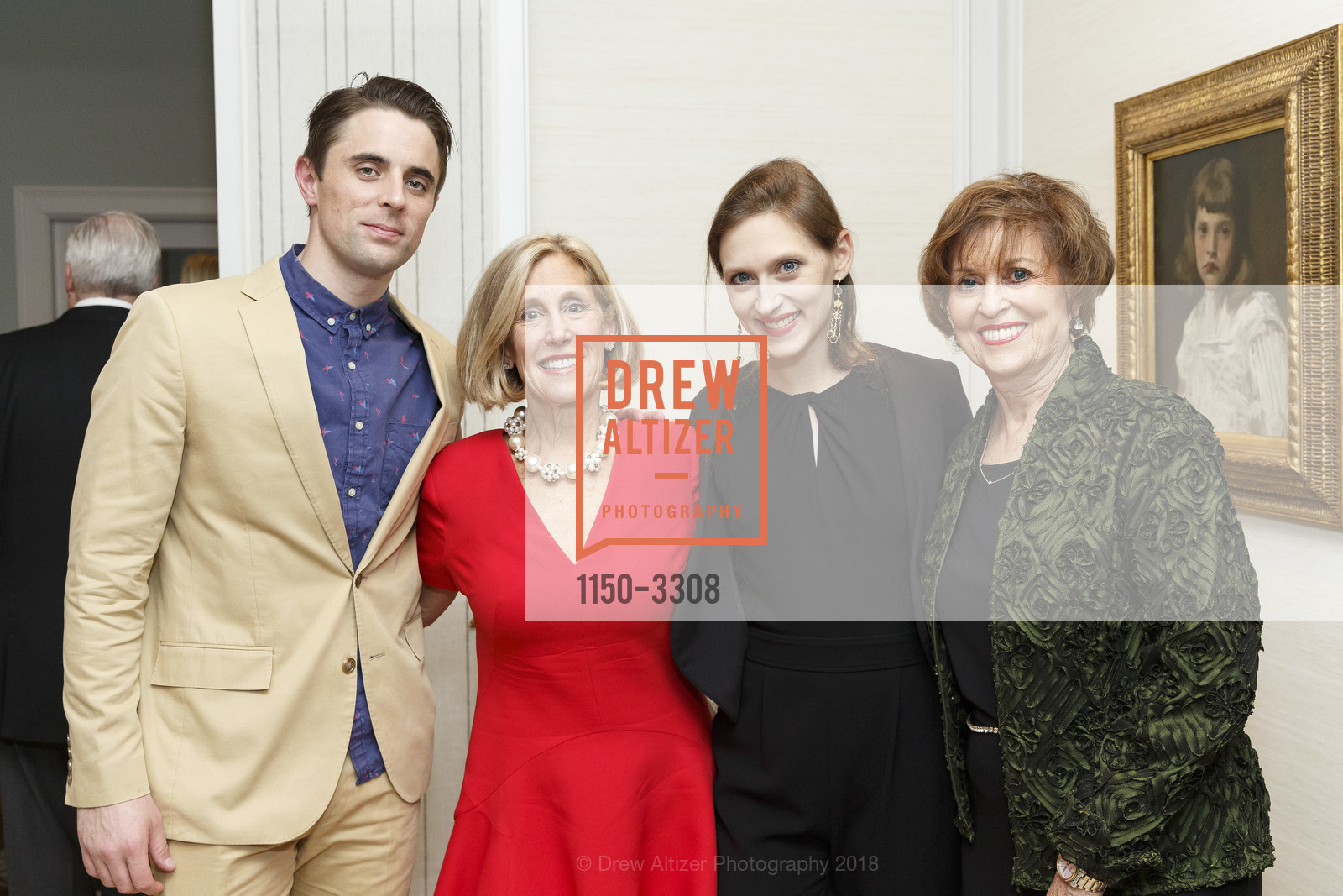 Luke Ingham, Kathy Huber, Sarah van Patten, Suzanne Thornton, SF Ballet Gala Benefactor Party 2018, Private Res, January 9th, 2018, Photo #1150-3308 Luke Ingham, Kathy Huber, Sarah van Patten, Suzanne Thornton, Photo #1150-3308