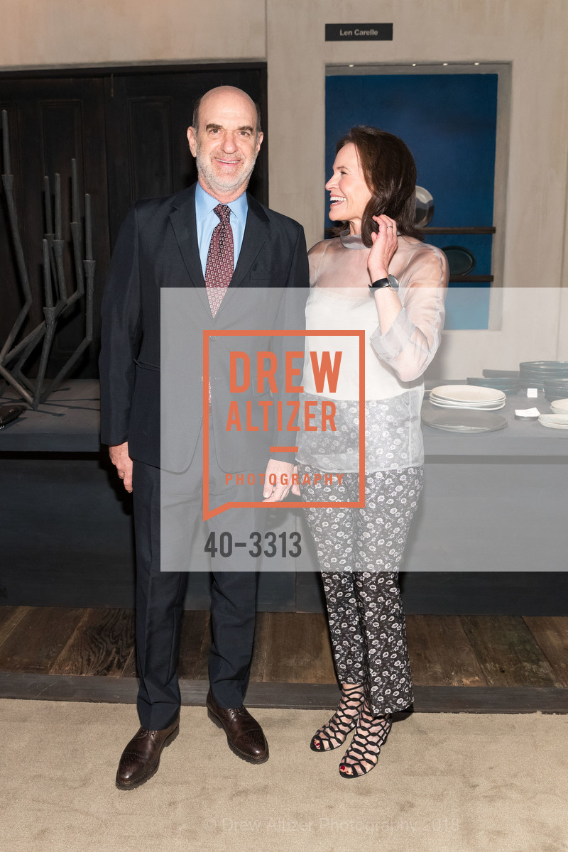 Bob Fisher, Randi Fisher, FOG Design+Art Preview Gala 2018, Fort Mason Center. 2 Marina Blvd, January 10th, 2018, Photo #40-3313 Bob Fisher, Randi Fisher, Photo #40-3313