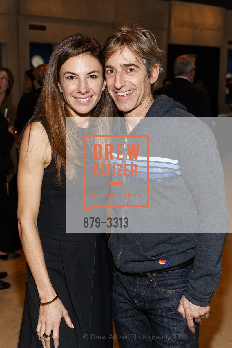 Sabrina Buell, Mark Pincus, FOG Design+Art Preview Gala 2018, Fort Mason Center. 2 Marina Blvd, January 10th, 2018, Photo #879-3313 Sabrina Buell, Mark Pincus, Photo #879-3313