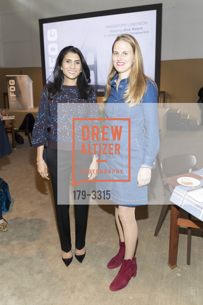 Alka Agrawal, Anna Gavazzi, Innovators Luncheon - FOG Design+Art, Fort Mason Center, Festival Pavilion. 2 Marina Blvd, January 11th, 2018, Photo #179-3315 Alka Agrawal, Anna Gavazzi, Photo #179-3315