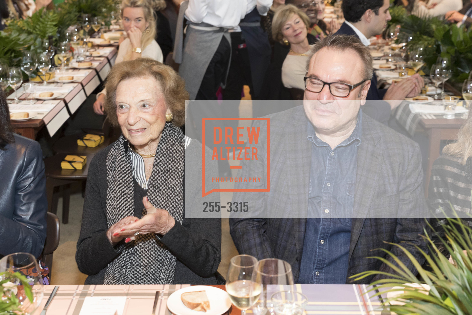 Doris Fisher, Stanlee Gatti, Innovators Luncheon - FOG Design+Art, Fort Mason Center, Festival Pavilion. 2 Marina Blvd, January 11th, 2018, Photo #255-3315 Doris Fisher, Stanlee Gatti, Photo #255-3315