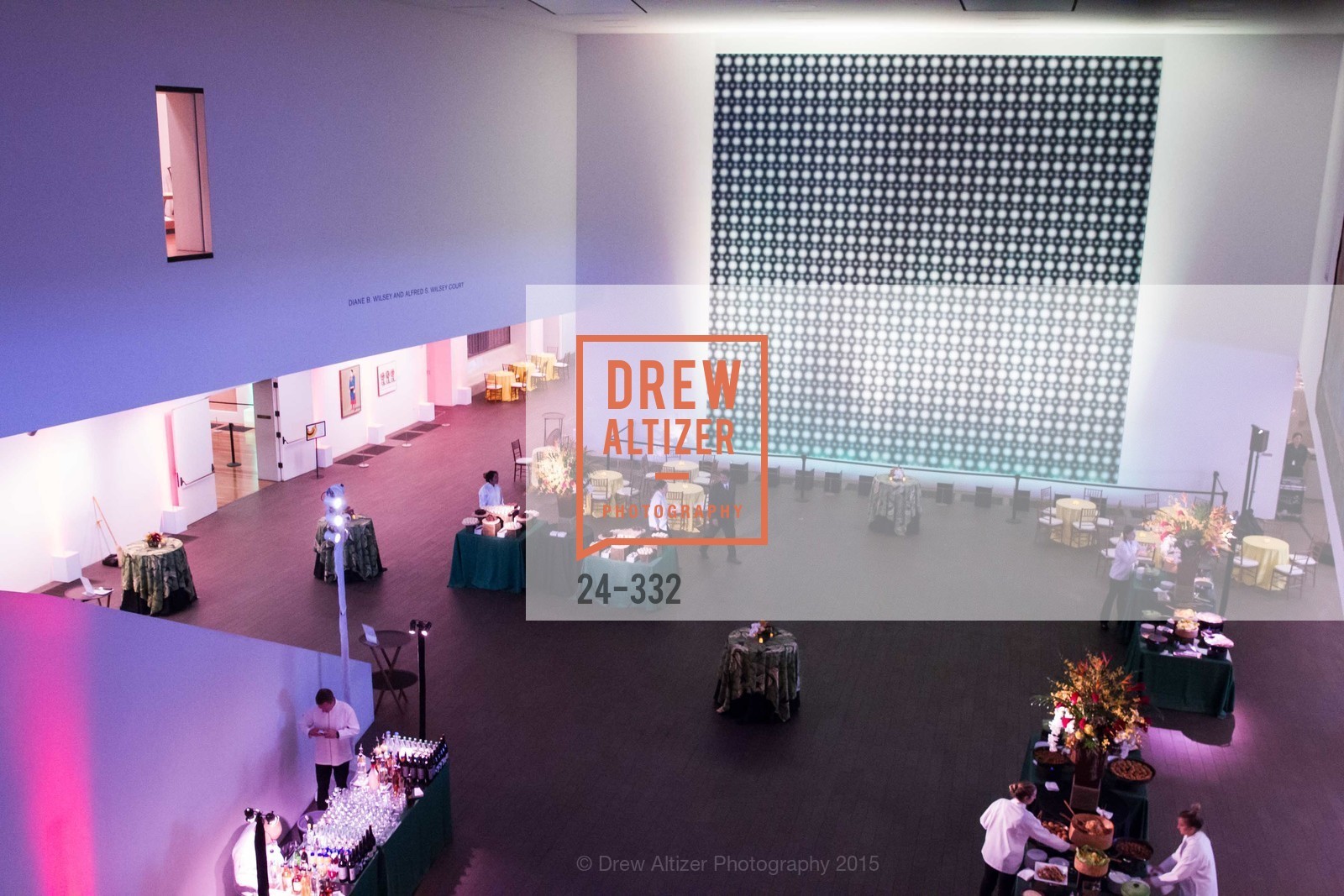Atmosphere, Gucci & Vogue Dinner, de Young Museum. de Young Museum, September 30th, 2015, Photo #24-332 Atmosphere, Photo #24-332