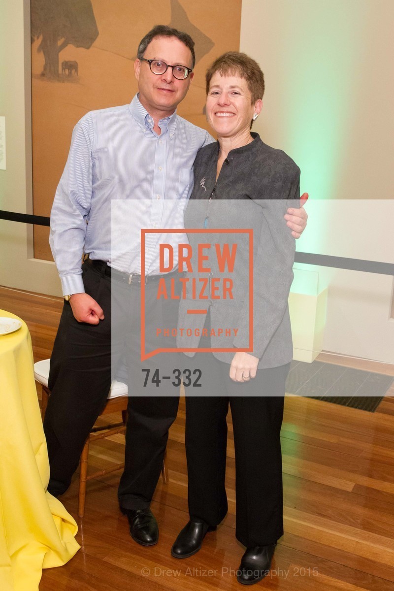 Eric Zankmann, Pamela Kaufman, Royal Hawaiian Featherwork Donor Reception at de Young, de Young Museum, September 30th, 2015