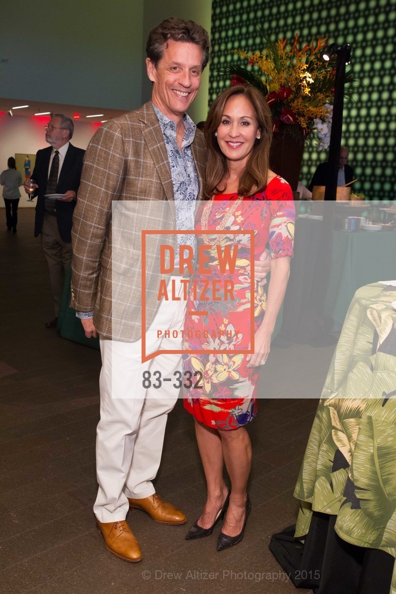 David Soward, Roxanne Fleming, Gucci & Vogue Dinner, de Young Museum. de Young Museum, September 30th, 2015, Photo #83-332 David Soward, Roxanne Fleming, Photo #83-332