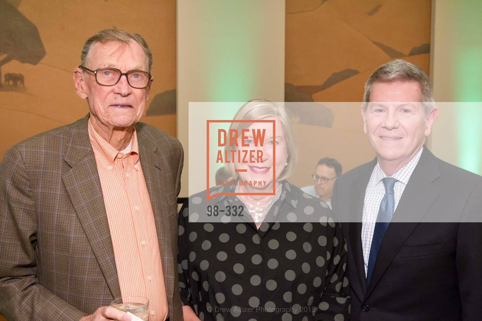 Jack Whedon, Linda Bacon, Richard Benefield, Royal Hawaiian Featherwork Donor Reception at de Young, de Young Museum, September 30th, 2015,Drew Altizer, Drew Altizer Photography, full-service agency, private events, San Francisco photographer, photographer california